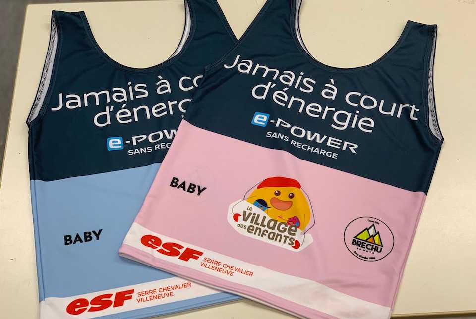 Startnummern Ski und Snowboard Rennen: Baby Startnummern für Ski-Rennen.