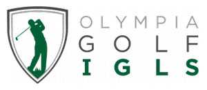 Olympia Golf Igls Logo. Golfplatz in Igls, Tirol.